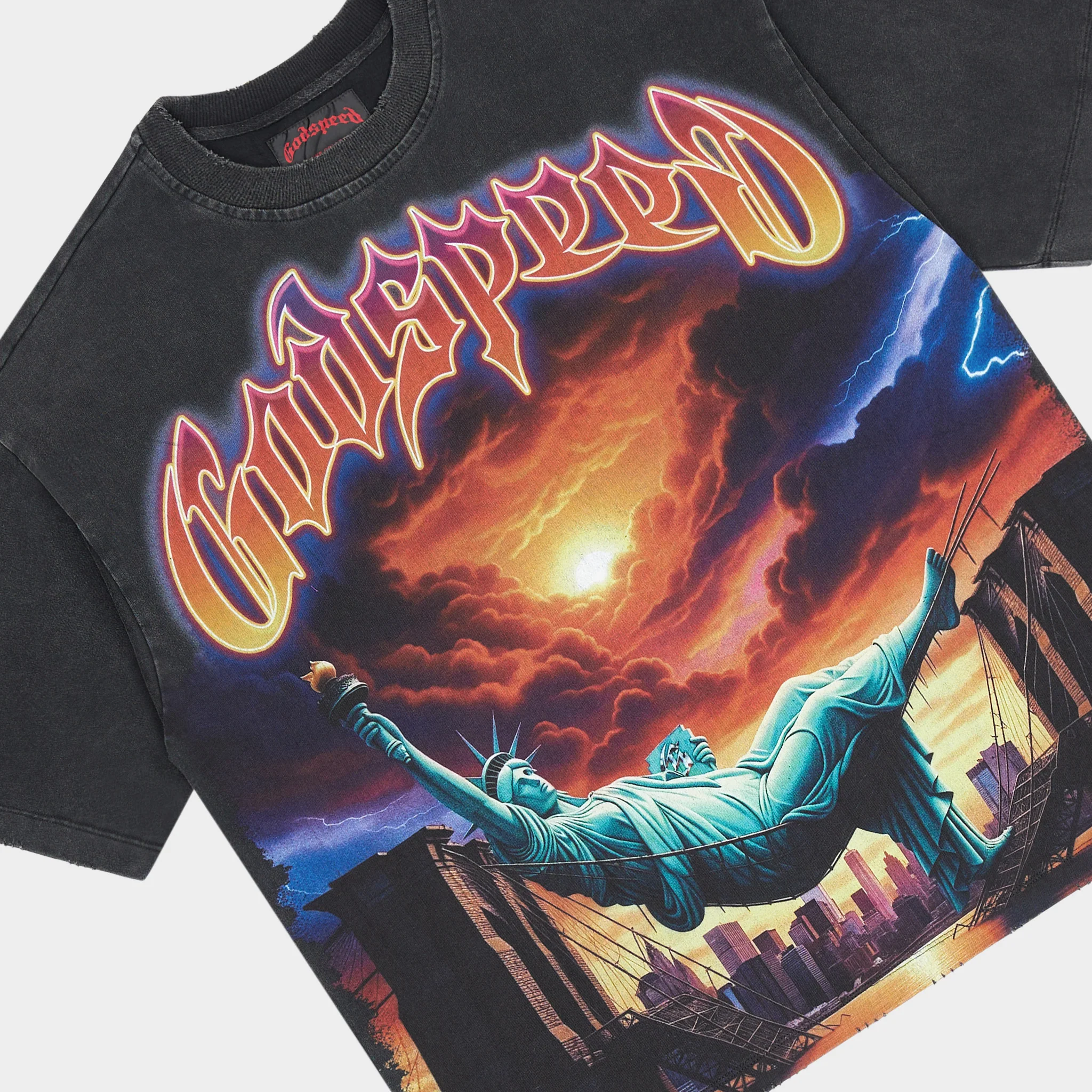 Burnt Bridges Tshirt (Black) - Image 2