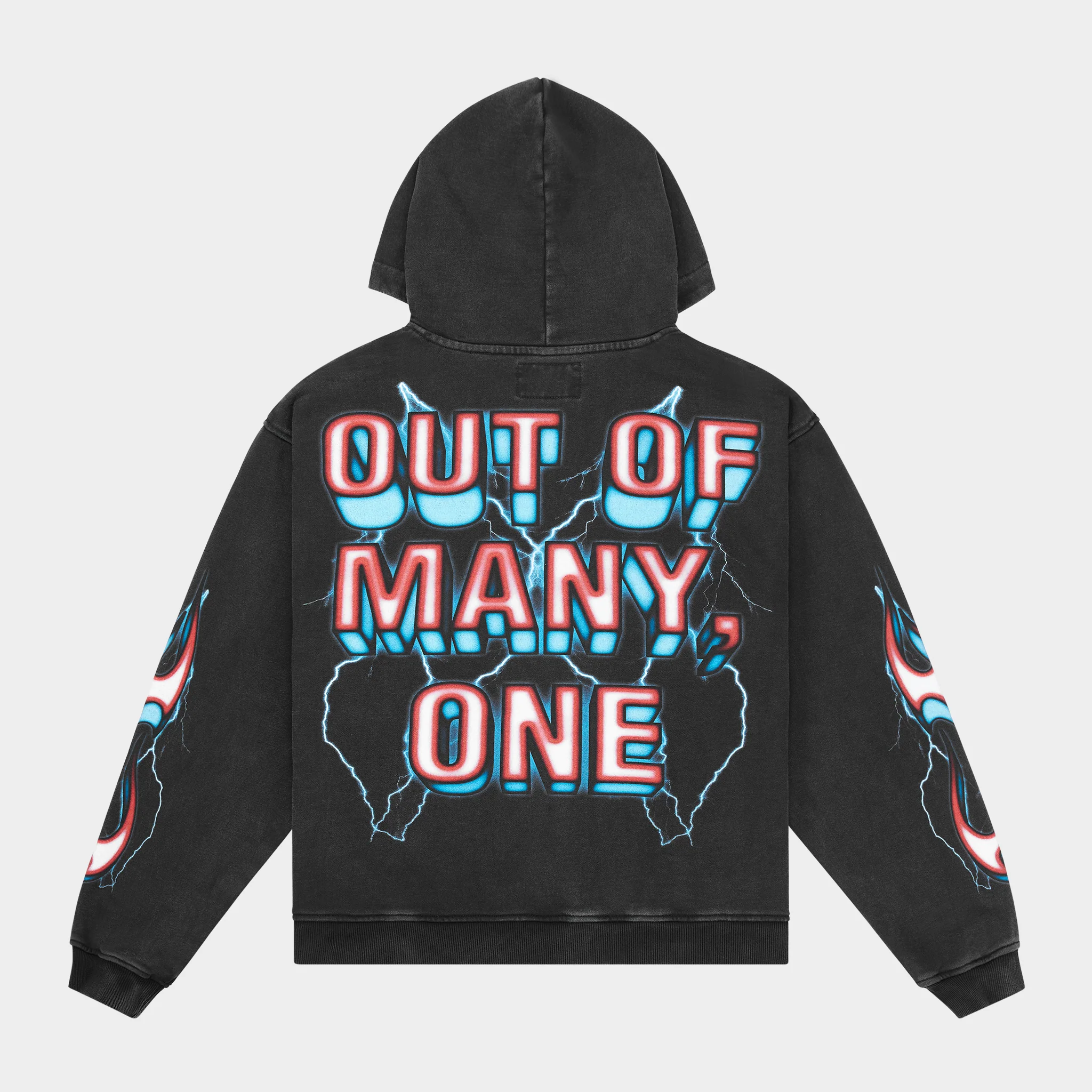 Supreme Reign Hoodie (Black Wash) - Image 3