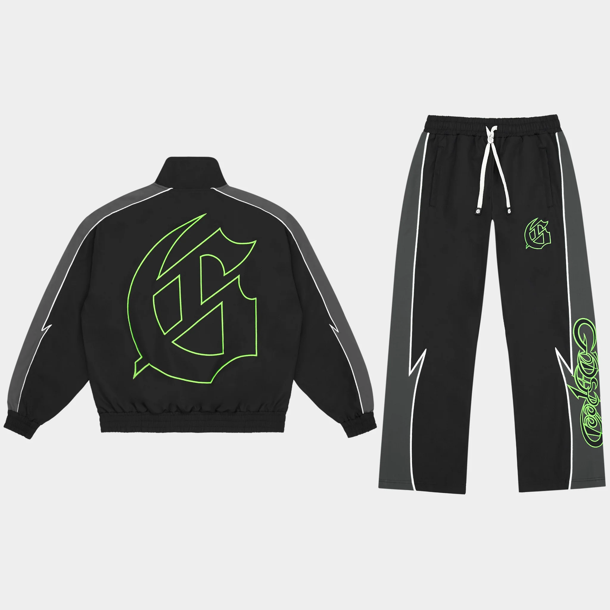 GT Tracksuit (Black/Volt)