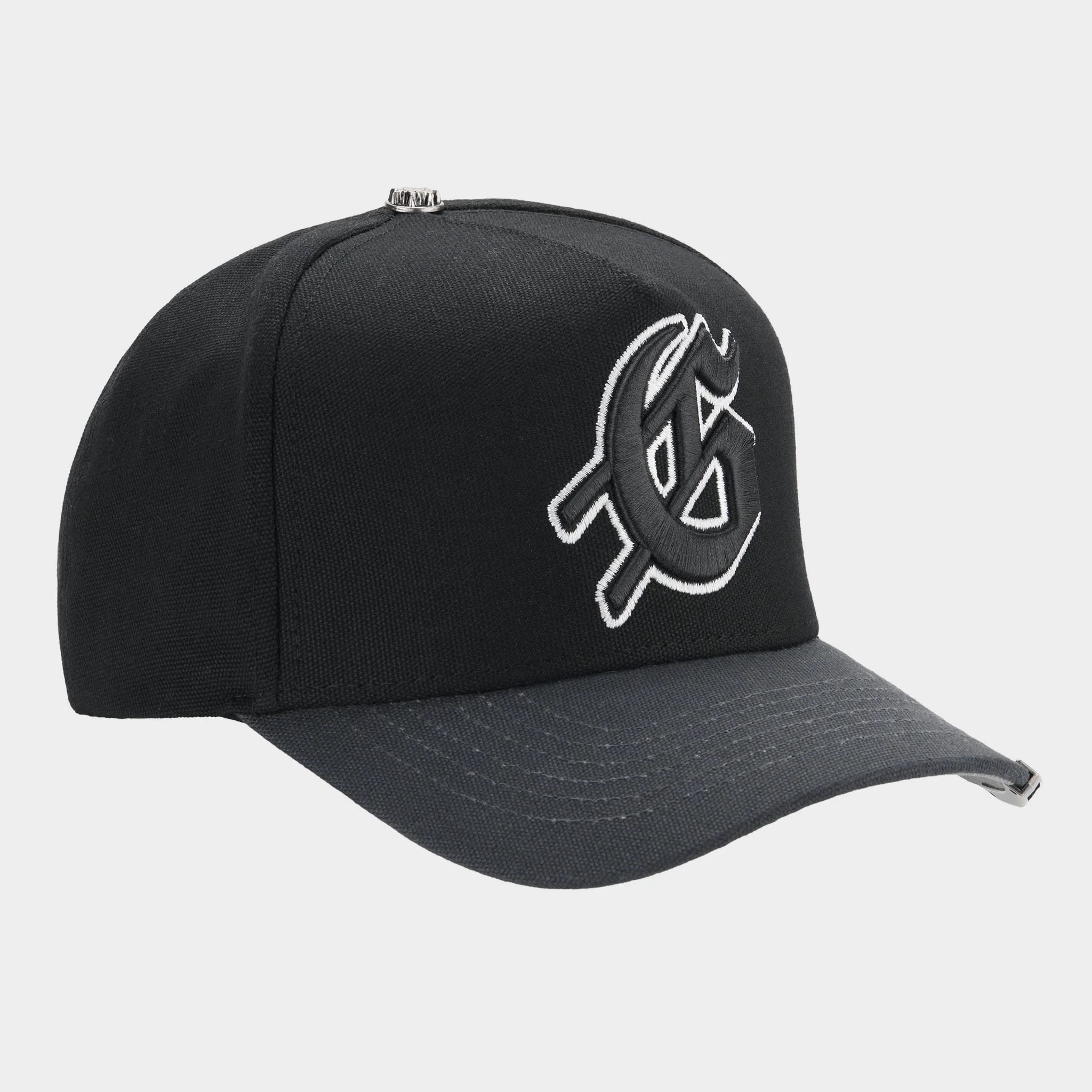 Insignia Hat (Black/Grey) - Image 3