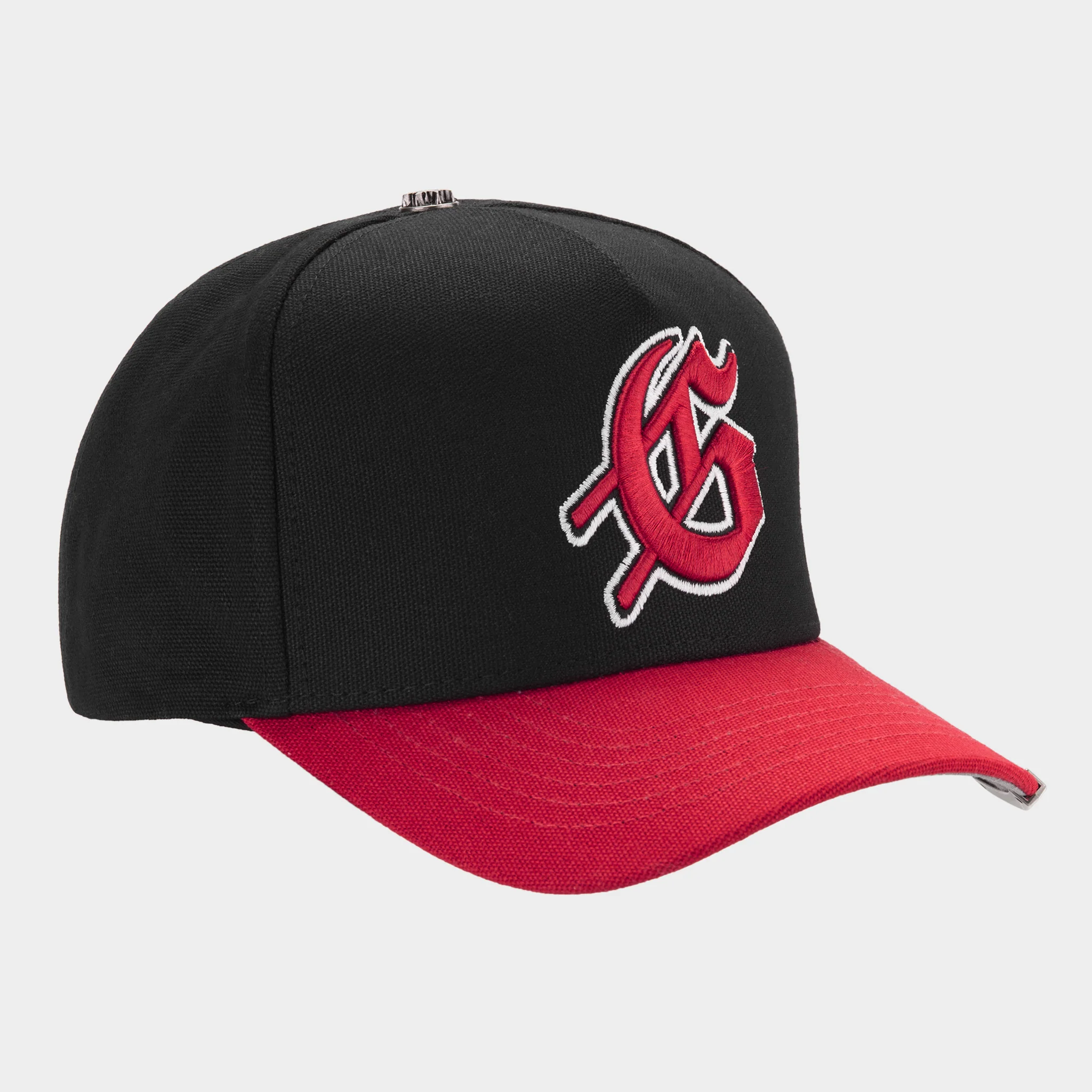 Insignia Hat (Black/Red) - Image 3