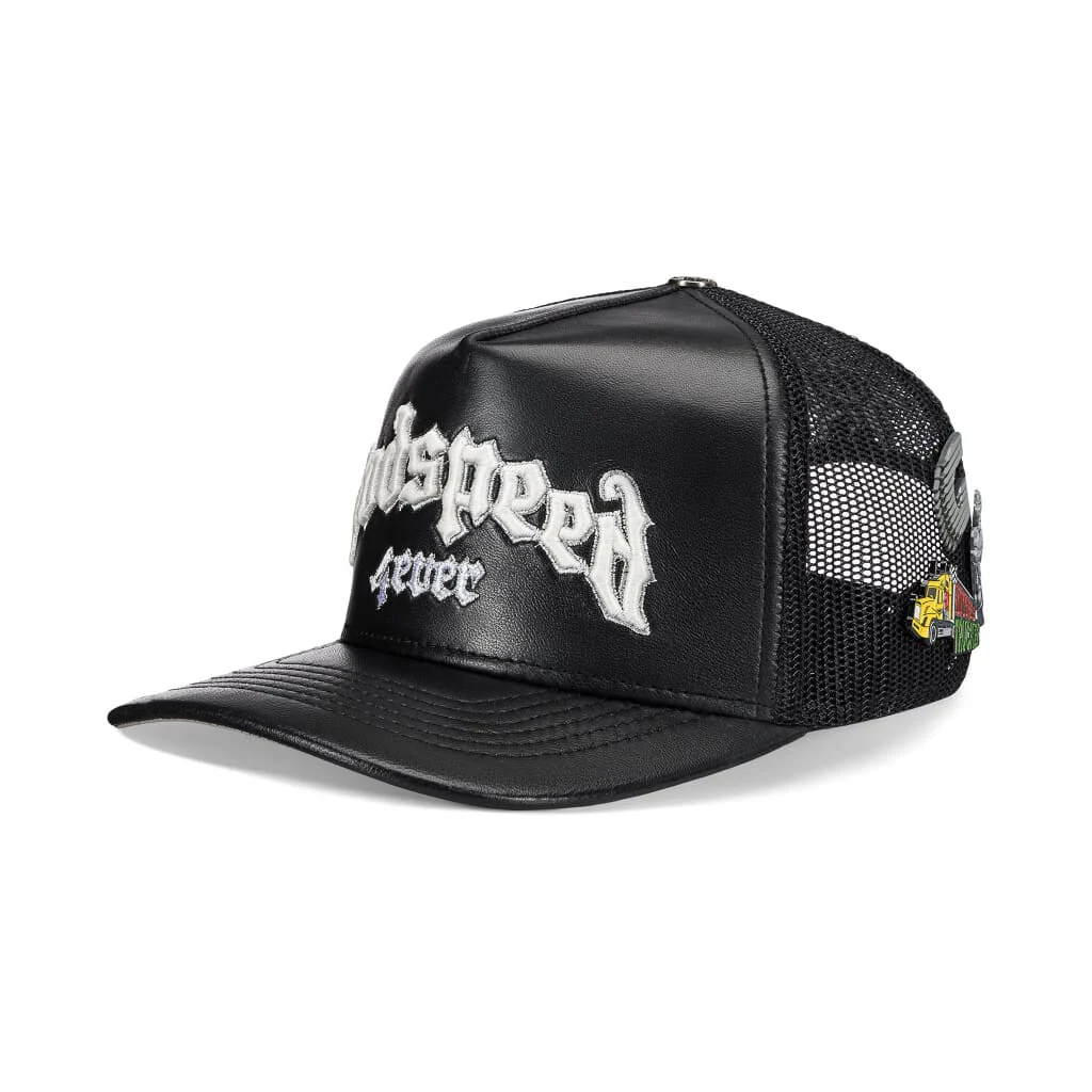 Gs Forever Premium Leather Trucker Hat - Image 4