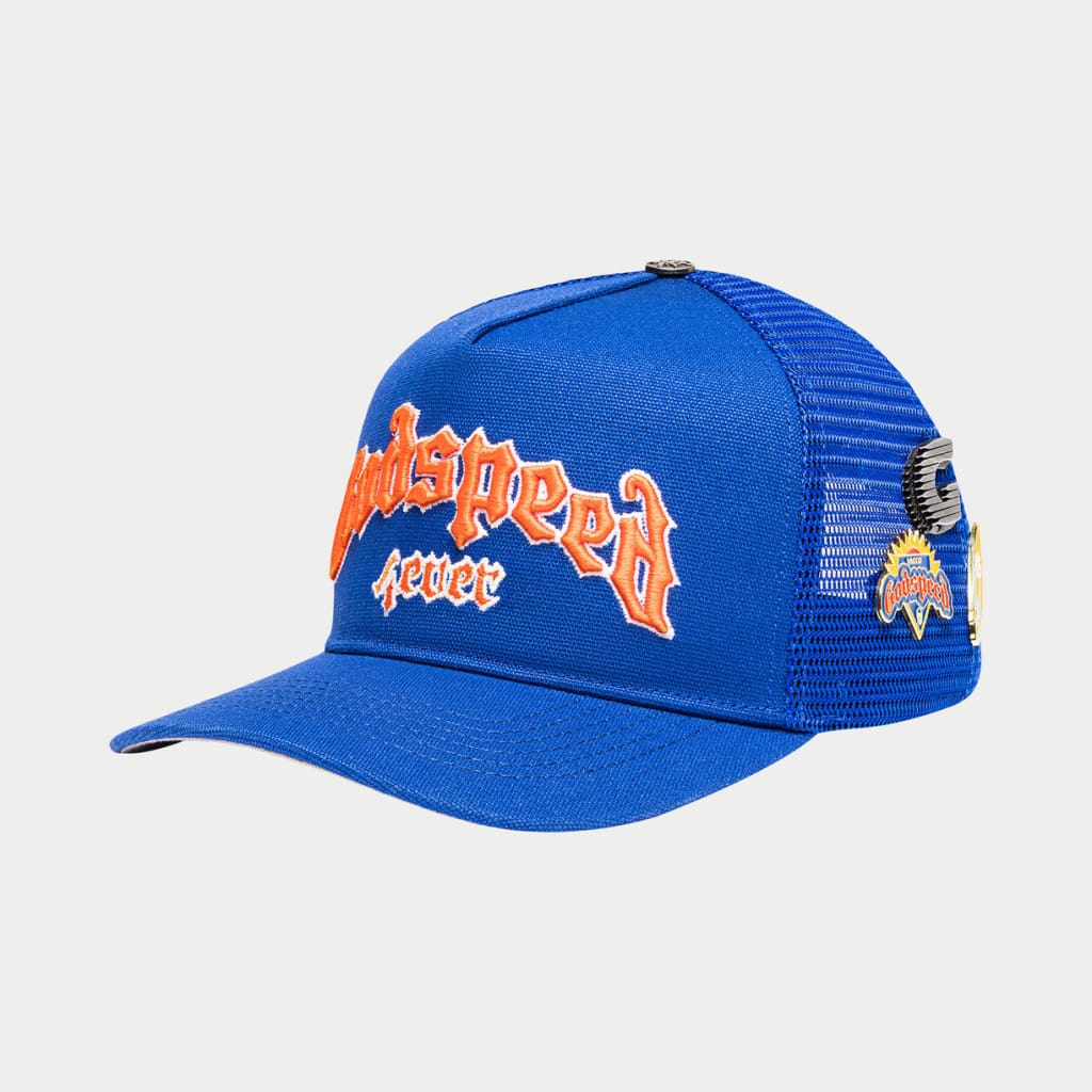 Gs Forever Trucker Hat (Blue/Orange) - Image 2