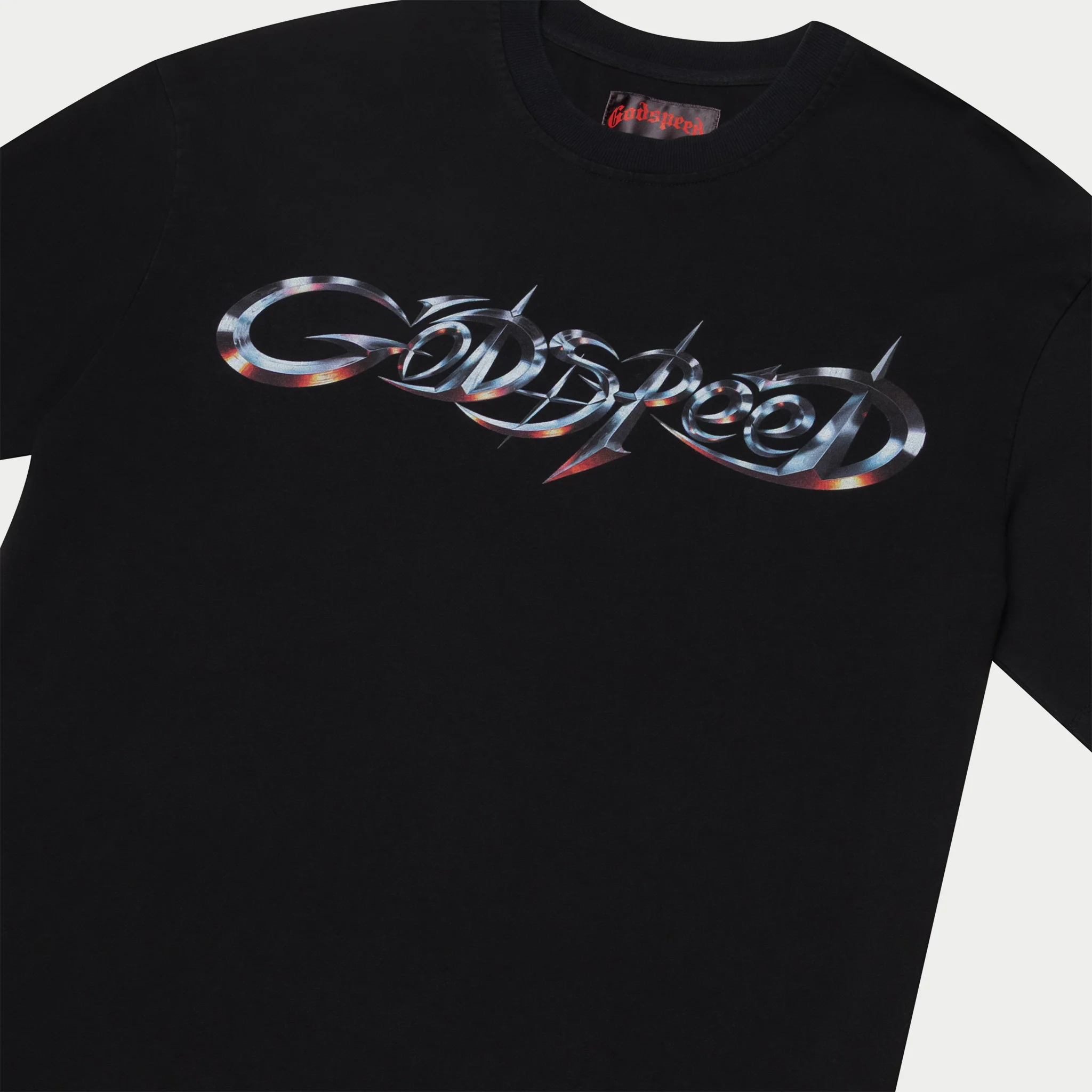 New Age Logo T-Shirt (Black Wash) - Image 3