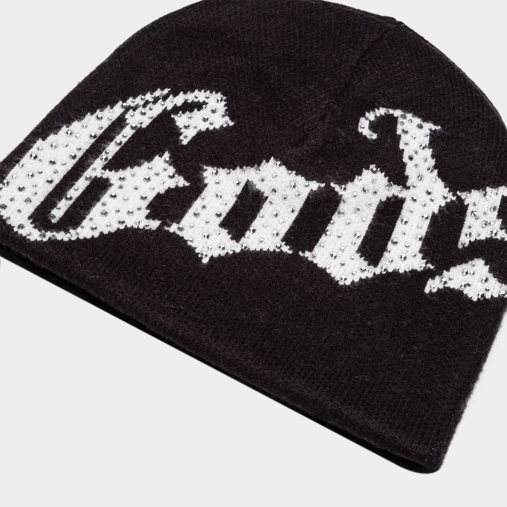 Og Logo Studded Beanie (Black) - Image 3