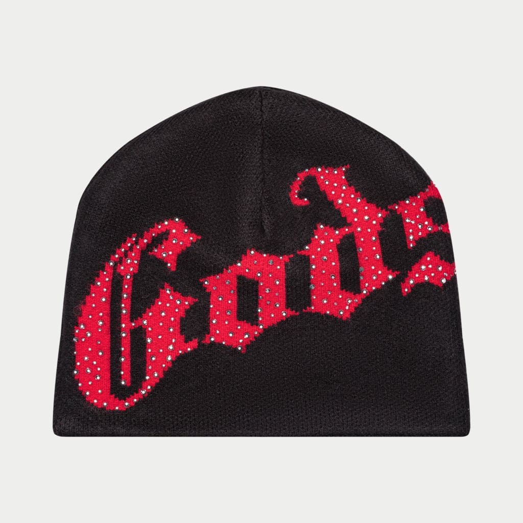 Og Logo Studded Beanie (Black) - Image 7