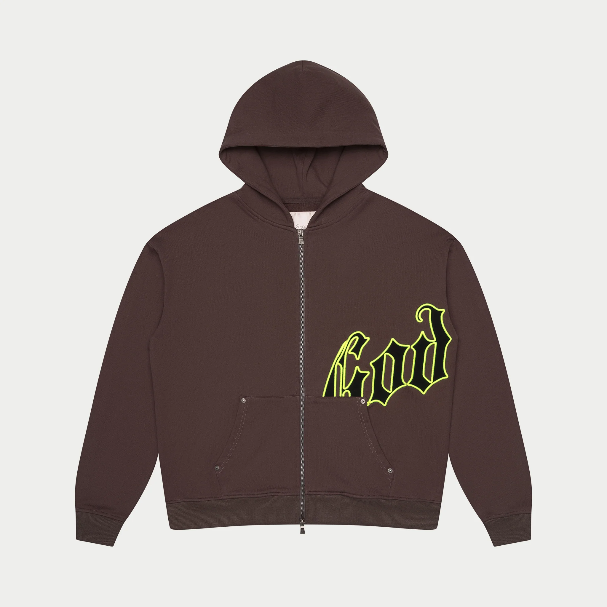 Og Logo Sweatsuit (Grey/Lime) - Image 2