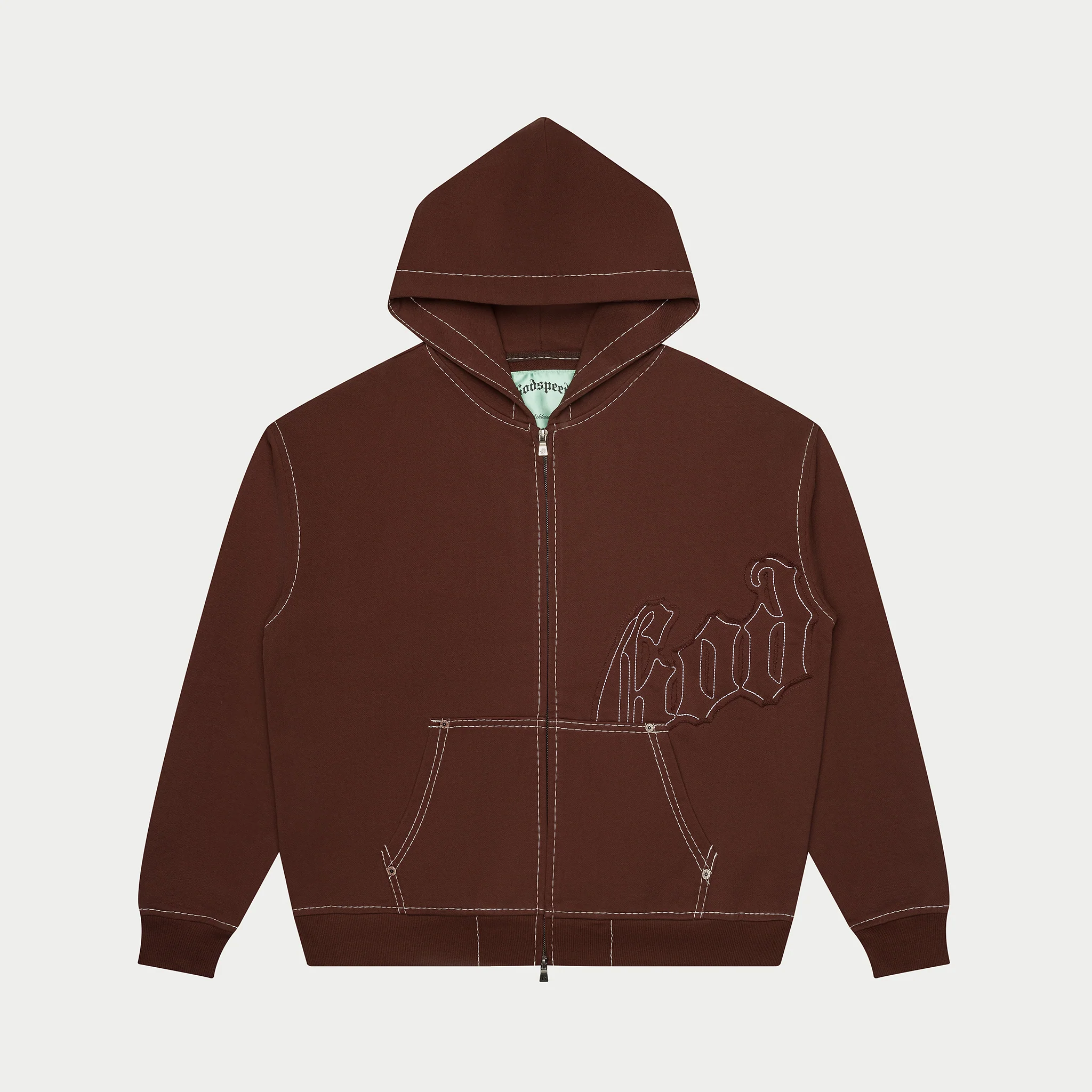 Og Logo Sweatsuit Stitched (Mocha) - Image 2