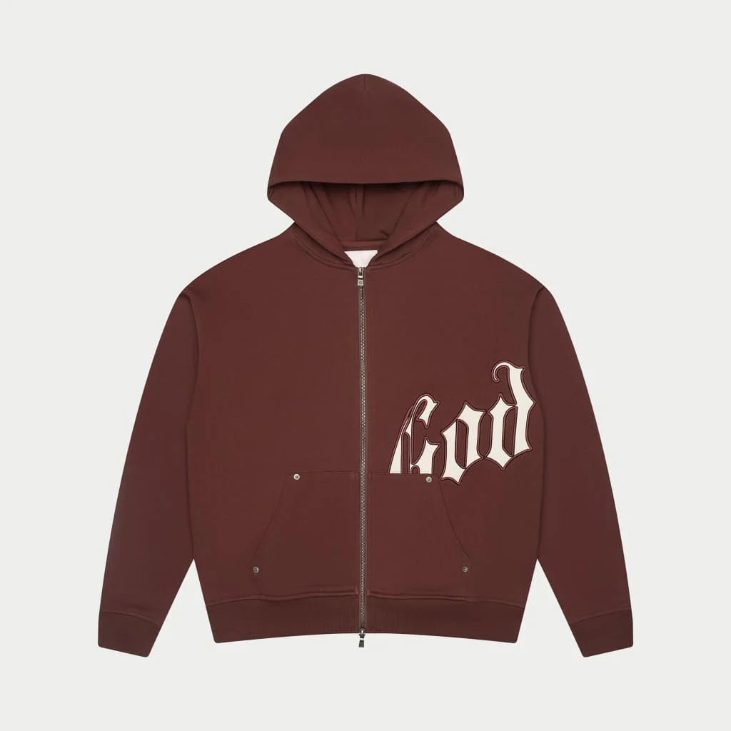 Og Logo Sweatsuit V2 (Brown/White) - Image 2
