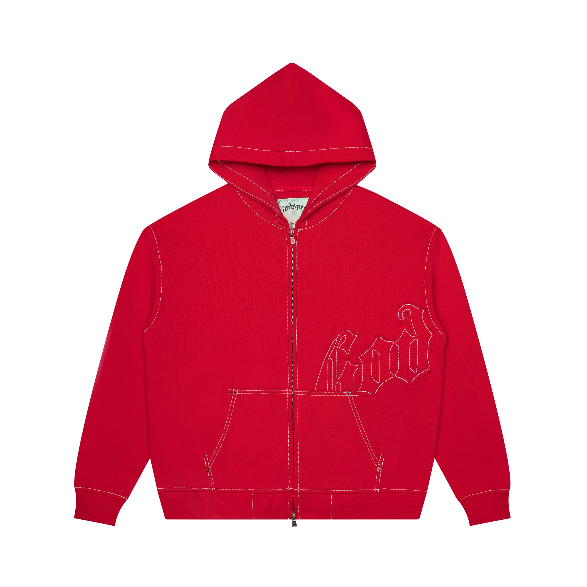 Og Logo Sweatsuit Stitched (Red) - Image 2