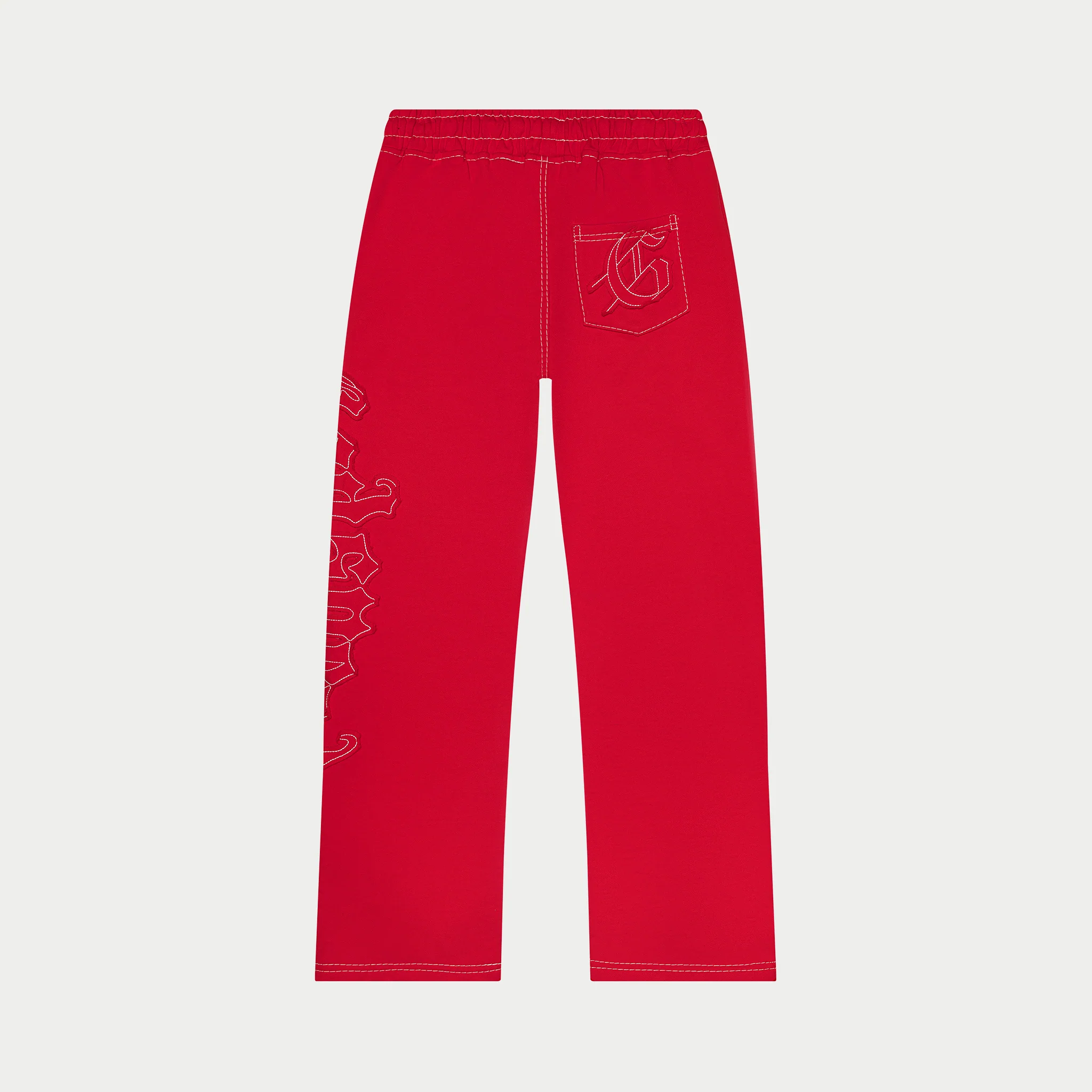 Og Logo Sweatsuit Stitched (Red) - Image 5