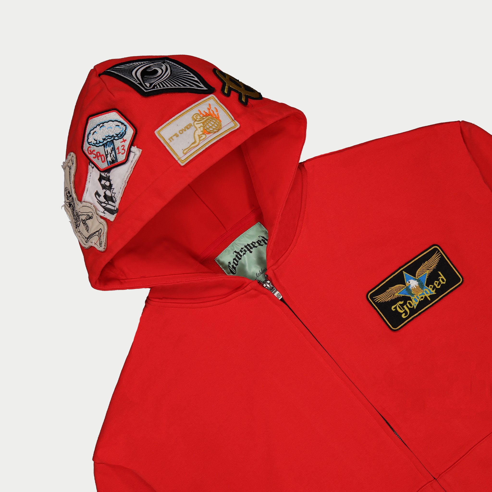 Gs Squadron Hoodie (Red) - Image 3