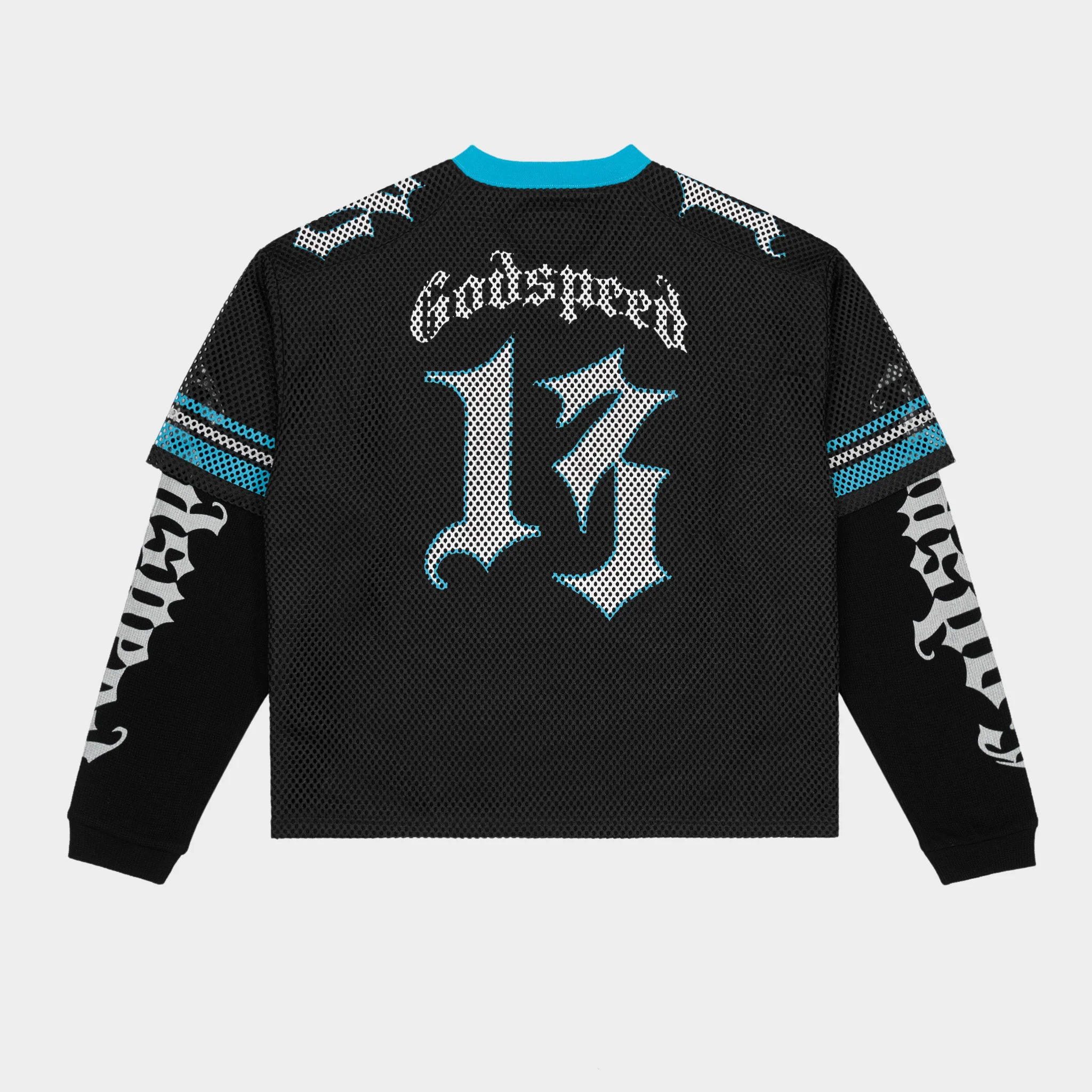 Td Layered Jersey (Black/Blue/White) - Image 3