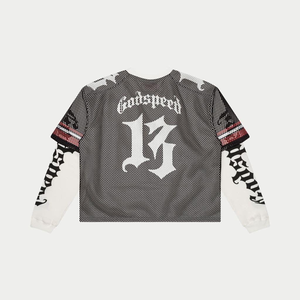 Td Layered Jersey (Black/White/Red) - Image 3